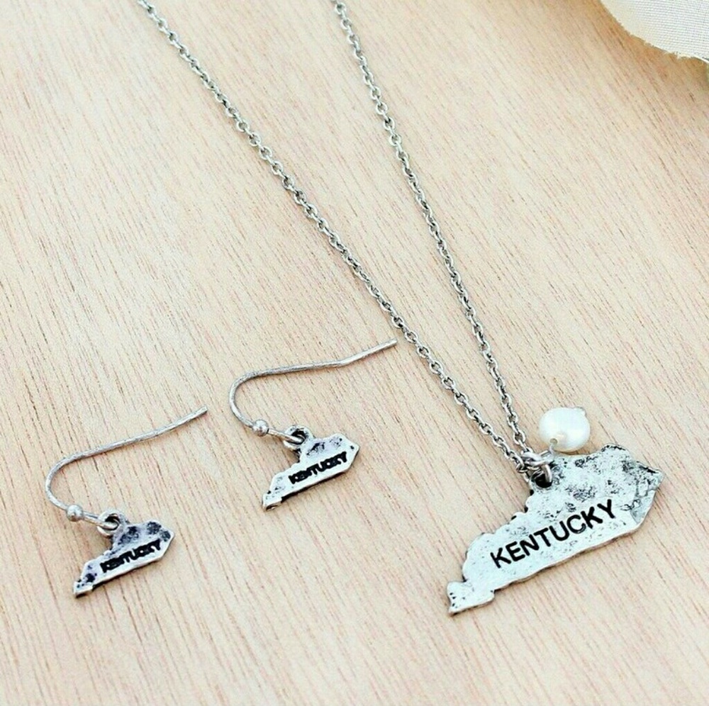 Kentucky necklace w/earrings